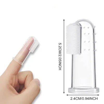 FurryFusion Lot de brosses à dents pour chien et chat