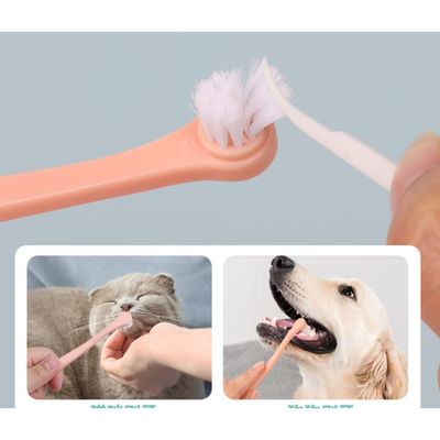 FurryFusion Juego de 4 cepillos de dientes