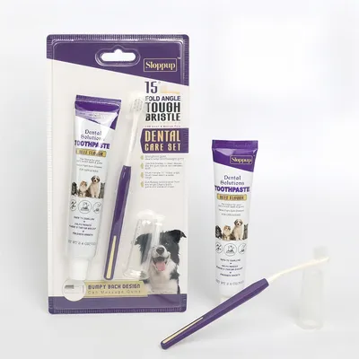 FurryFusion - Lot de Brosse à Dents et Dentifrice