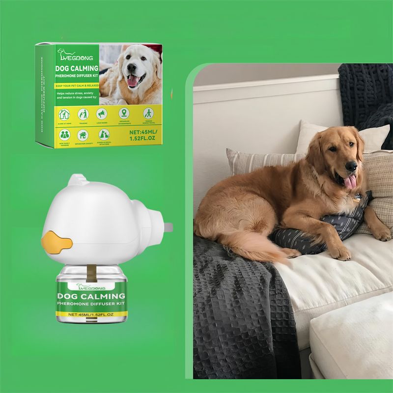FurryFusion - Kit Diffuseur d'Arômes Calmants pour Chiens 45ml