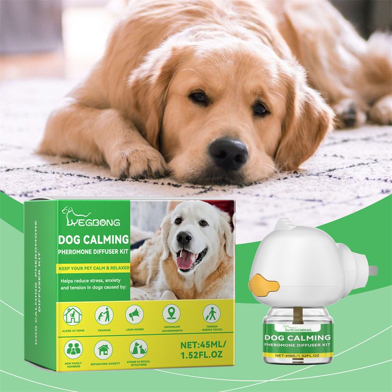 FurryFusion - Kit Diffuseur d'Arômes Calmants pour Chiens 45ml
