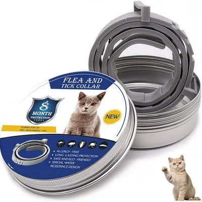 FurryFusion Collier anti-puces et anti-tiques pour chat