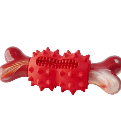 FurryFusion Os en nylon avec caoutchouc naturel pour chien FurryFusion Os en nylon avec caoutchouc naturel pour chien