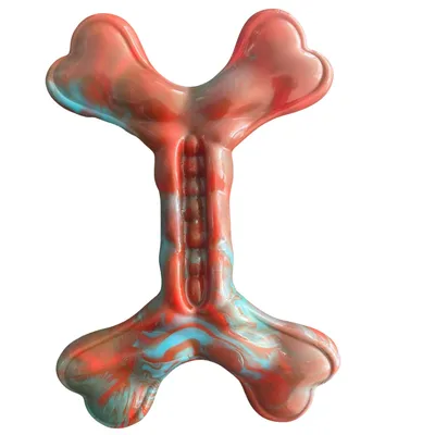 FurryFusion - Jouet Os en Nylon Résistant pour Chiens