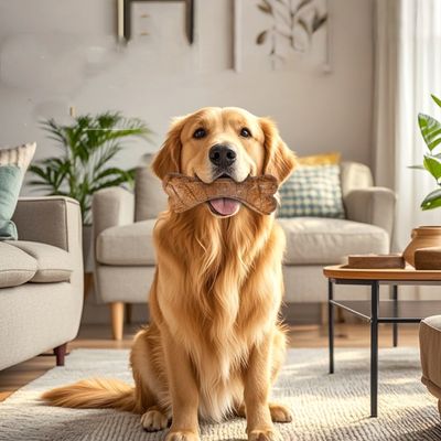 FurryFusion Jouet os simulé en PP pour chien 218*75*52mm