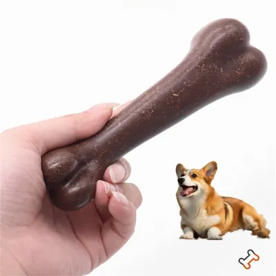 FurryFusion - Os de Jouet à Mâcher Saveur Bœuf pour Chiens