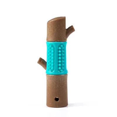 FurryFusion Jouet à mâcher en forme de bambou pour chien