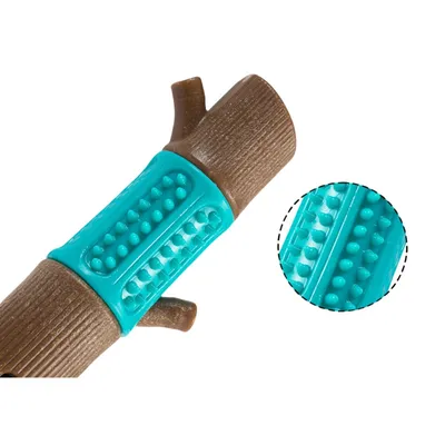 FurryFusion Jouet à mâcher en forme de bambou pour chien