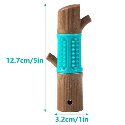 FurryFusion Jouet à mâcher en forme de bambou pour chien