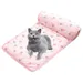FurryFusion Lit en soie de glace Tapis pour animaux de compagnie