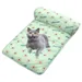 FurryFusion Lit en soie de glace Tapis pour animaux de compagnie