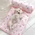 FurryFusion Lit en soie de glace Tapis pour animaux de compagnie FurryFusion Lit en soie de glace Tapis pour animaux de compagnie