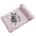 FurryFusion Lit en soie de glace Tapis pour animaux de compagnie