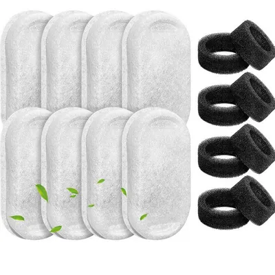 FurryFusion Filtres de fontaine à eau pour chat