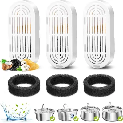 FurryFusion Filtres pour fontaine à eau chat FurryFusion Filtres pour fontaine à eau chat