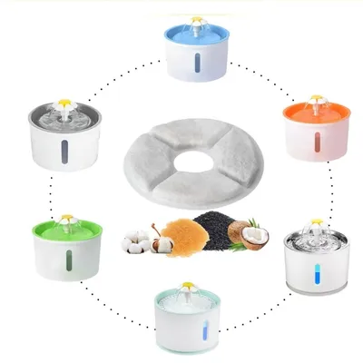FurryFusion Filtre pour fontaine à eau pour chat