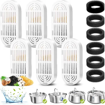 FurryFusion Filtres pour fontaine à eau chat