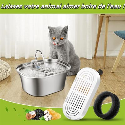 FurryFusion Filtros para fuente de agua para gatos