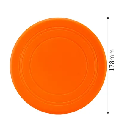 FurryFusion Jeu de frisbee pour chien, léger et résistant aux mordilles