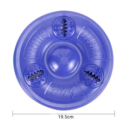 FurryFusion Jouet Frisbee pour chien