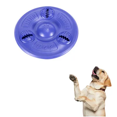 FurryFusion Jouet Frisbee pour chien