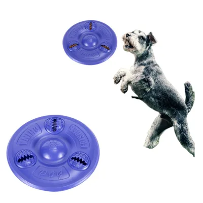 FurryFusion Jouet Frisbee pour chien