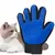 FurryFusion Gant de brosse pour animaux de compagnie