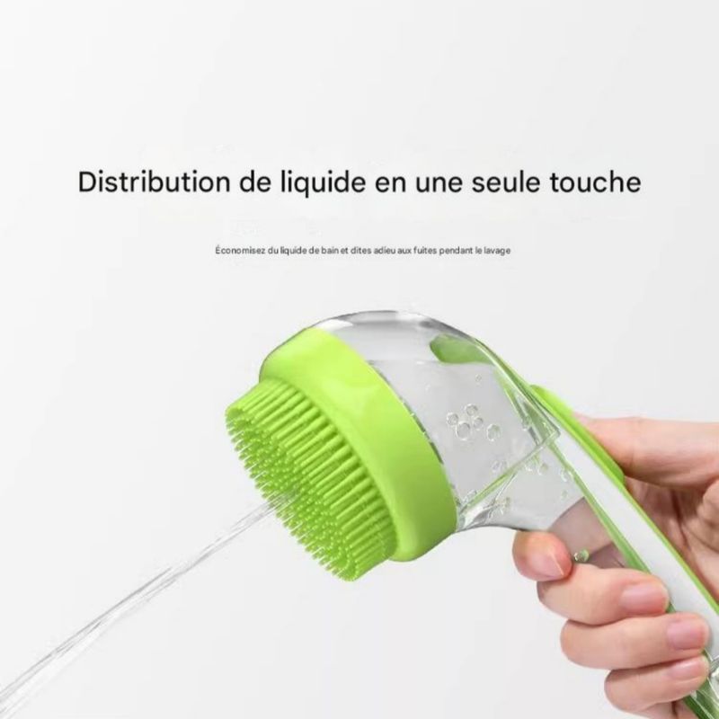 FurryFusion Douche de bain en silicone pour chien