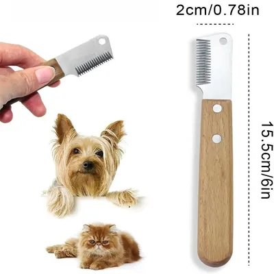 FurryFusion - Couteau à trimmer pour chien