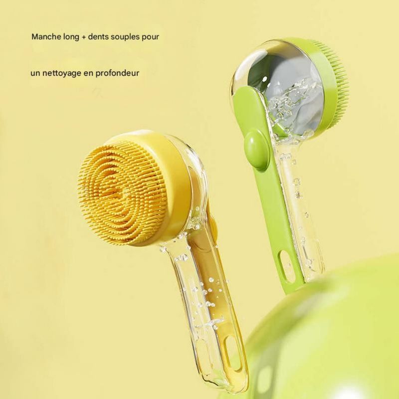 FurryFusion Douche de bain en silicone pour chien