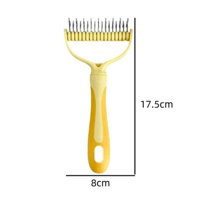 FurryFusion Peigne double face pour chat et chien