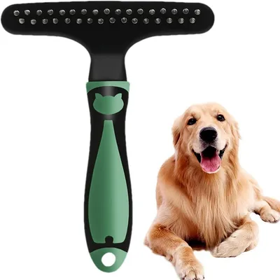 FurryFusion Peigne pour animaux de compagnie Élimine les poils et les nœuds