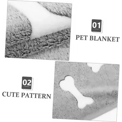 FurryFusion Douce Couverture pour Animaux de Compagnie