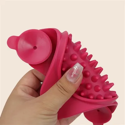 FurryFusion Tapis de léchage pour chien en silicone