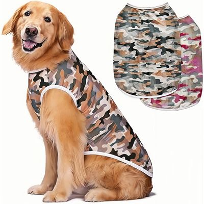 FurryFusion 2 Pièces de T - Shirt pour chien - 6XL