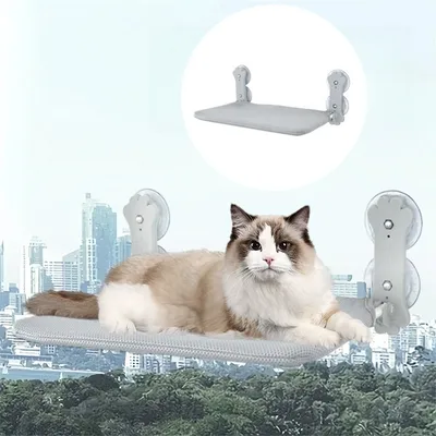 FurryFusion Hamac pour chat 45cmX30cm