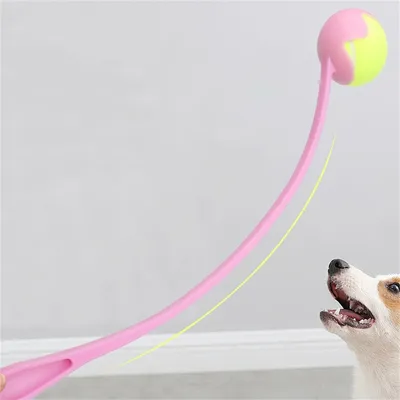 FurryFusion Lanceur de balles avec balle de tennis