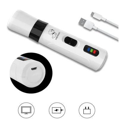 FurryFusion - Muleuse d'Ongles Électrique pour Animaux