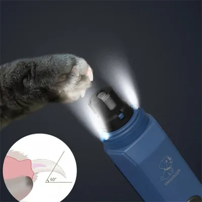 FurryFusion - Ciseaux Électriques pour Ongles d'Animaux