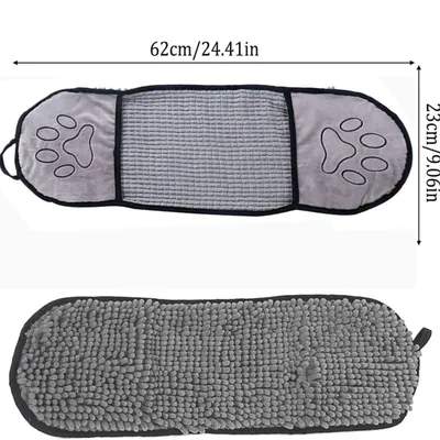 FurryFusion Serviette de Bain pour Chien