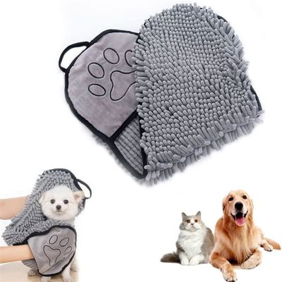 FurryFusion Serviette de Bain pour Chien
