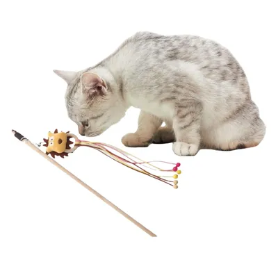 FurryFusion chat jouet taquiner chat rod