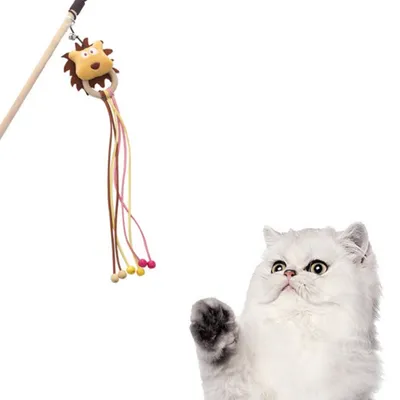 FurryFusion chat jouet taquiner chat rod