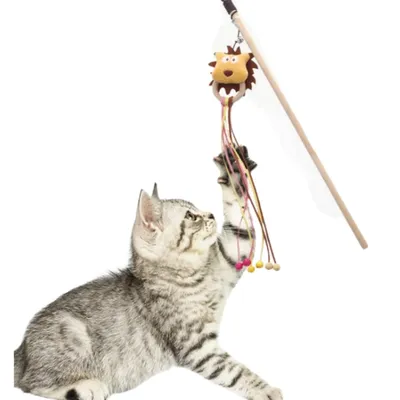 FurryFusion chat jouet taquiner chat rod FurryFusion chat jouet taquiner chat rod