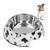 FurryFusion Gamelle pour chien en acier inoxydable
