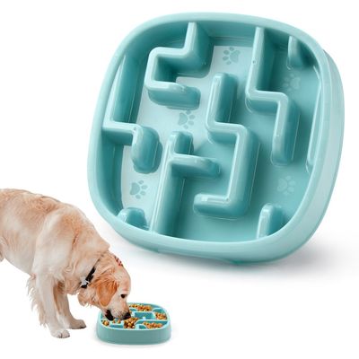 FurryFusion Gamelle anti - glouton pour chien et chat