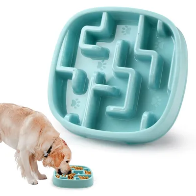 FurryFusion Comedero de alimentación lenta para perros y gatos