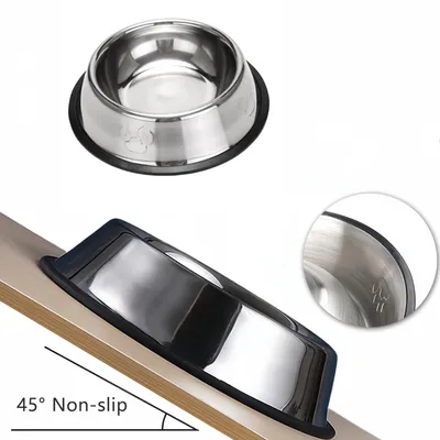 FurryFusion Gamelle en acier inoxydable pour chien