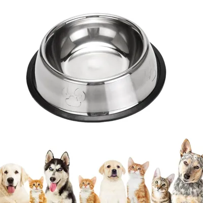 FurryFusion Gamelle en acier inoxydable pour chien FurryFusion Gamelle en acier inoxydable pour chien