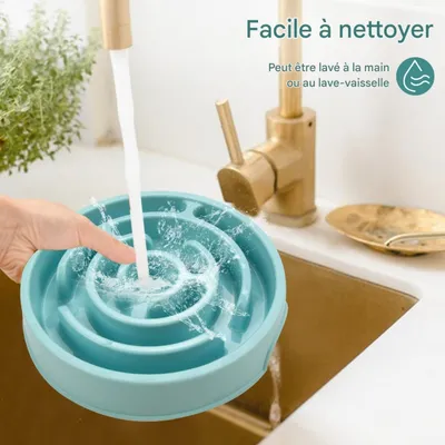 FurryFusion Gamelle à alimentation lente pour chien